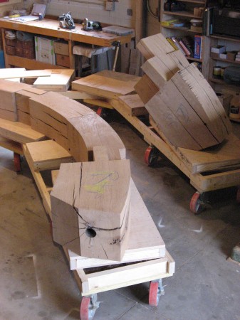 RANCH BENCHES - TIMBER BASES