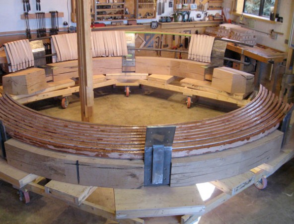 Fredell Aspen Benches Construction